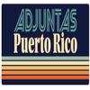 Adjuntas Puerto Rico 2.5 x 1.25-Inch Vinyl Decal Sticker Retro Design view 1