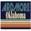 Ardmore Oklahoma 2.5 x 1.25-Inch Vinyl Decal Sticker Retro Design view 1