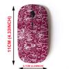 2.4G Wireless Mouse with Cute Pattern Design for All Laptops and Desktops with Nano Receiver - Christmastree Decoration view 2