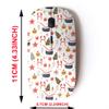 2.4G Wireless Mouse with Cute Pattern Design for All Laptops and Desktops with Nano Receiver - Christmas Holiday Toys view 2