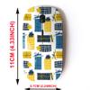 2.4G Wireless Mouse with Cute Pattern Design for All Laptops and Desktops with Nano Receiver - Christmas Happy New Year view 2