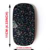 2.4G Wireless Mouse with Cute Pattern Design for All Laptops and Desktops with Nano Receiver - Field Wild Flowers Floral view 2