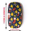 2.4G Wireless Mouse with Cute Pattern Design for All Laptops and Desktops with Nano Receiver - Christmas Happy New Year view 2