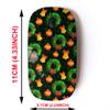 2.4G Wireless Mouse with Cute Pattern Design for All Laptops and Desktops with Nano Receiver - Christmas Bow Bells view 2