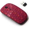 2.4G Wireless Mouse with Cute Pattern Design for All Laptops and Desktops with Nano Receiver - Christmas Tree Holly view 1