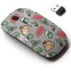 2.4G Wireless Mouse with Cute Pattern Design for All Laptops and Desktops with Nano Receiver - Christmas New Year view 1