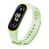 TryBest Strap Compatible with Xiaomi Mi Band 6 5 4 3 Strap, Soft Replacement Wristband Comfortable Colorful Silicone Wristbands Sport Adjustable Wrist Strap with Night Light for Women Men view 1