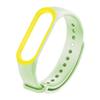 TryBest Strap Compatible with Xiaomi Mi Band 6 5 4 3 Strap, Soft Replacement Wristband Comfortable Colorful Silicone Wristbands Sport Adjustable Wrist Strap with Night Light for Women Men view 2