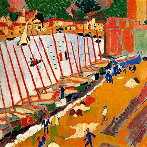 Andr Derain : The Port of Collioure : 1905 : Archival Quality Art Print