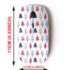 2.4G Wireless Mouse with Cute Pattern Design for All Laptops and Desktops with Nano Receiver - Christmas Trees view 2