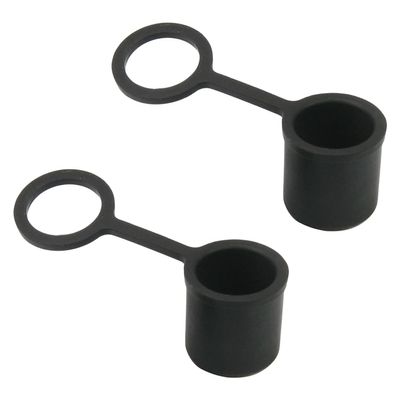 Jutagoss Anti-Dust Stopper BNC-B Silicone Dust Cap Port Cover Dust Plugs Protector Black for Some Laptops 10PCS