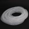Bettomshin 3Pcs 26.5 Feet PE Spiral Cable Wrap, Wire Cord Covers for TV Computer Electrical Organizer, Tangle Stop and Detangler White view 3