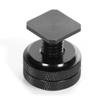 FocusFoto 3/8" to Cold Shoe Screw Adapter for Camera Hot Shoe Mount Double Nut Umbrella Flash Bracket Holder Ballhead view 2