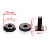 FocusFoto 3/8" to Cold Shoe Screw Adapter for Camera Hot Shoe Mount Double Nut Umbrella Flash Bracket Holder Ballhead view 3