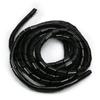 Bettomshin 1Pcs 16.5 Feet PE Spiral Cable Wrap, Wire Cord Covers for TV Computer Electrical Wire Organizer, Tangle Stop and Detangler Black view 3