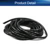 Bettomshin 1Pcs 33 Feet PE Spiral Cable Wrap, Wire Cord Covers for TV Computer Electrical Wire Organizer, Tangle Stop and Detangler Black view 4