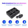 Greaval GV-8S Long Range Walkie Talkies with Six-Way Multi-Unit Charger for Adults, 6 Pack Rechargeable Walkie Talkies with 12 Li-ion Batteries, Two-Way Radio with Earpieces and Mic view 3