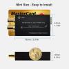 12G SDI Fiber Extender Mini Converter Optical Fiber 12G 4K SDI to Fiber Converter SFP Module Included Broadcast Level with Loop Output Backwards RS485 Tally Single Fiber 20km-One Pair view 3