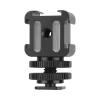 CAMVATE 3-Way Cold Shoe Mount Bundle with Adjustable Shoe Mount Adapter - 2890 view 1