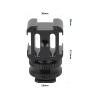 CAMVATE 3-Way Cold Shoe Mount Bundle with Adjustable Shoe Mount Adapter - 2890 view 2