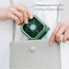 Personal Necklace Mini Fan,Battery Operated Foldable Desk Fan108 Rotation Portable Fan USB 3 Settings, Cooling, Folding Electric Fan Rechargeable Battery, Mini Handheld Fan for Outdoor view 3