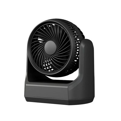 Mini Desk Fan, Portable Quiet Desktop Personal Fan,USB Operated Fan with 3 Speeds, Ultra Quiet Operation, 360 Adjustment, Portable Personal Fan for Home Office Desktop (Black) (Color : Black)