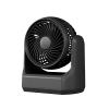 Mini Desk Fan, Portable Quiet Desktop Personal Fan,USB Operated Fan with 3 Speeds, Ultra Quiet Operation, 360 Adjustment, Portable Personal Fan for Home Office Desktop (Black) (Color : Black) view 1