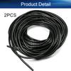 Bettomshin 3Pcs 50 Feet PE Spiral Cable Wrap, Wire Cord Covers for TV Computer Electrical Organizer, Tangle Stop and Detangler Black view 4