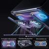 HGTRH Vented Computer Stand for Laptop, Laptop Stand for Desk Adjustable Height with Fan 8-Angle Adjustable Laptop Stand for Desk Premium Aluminium Alloy Material Suitable for All Laptop view 3