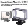 Camera Frame,Action Sports Camera Housing Shell Cage Frame Holder Mount Bracket Frame Case Photography Accessory,for SJ4000 view 3