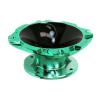 DEEJAY LED TBH2INSHORTBKGRE DJL Short 2-inch Bolt On Horn Black Green view 1