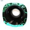 DEEJAY LED TBH2INSHORTBKGRE DJL Short 2-inch Bolt On Horn Black Green view 2