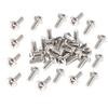 bnafes 55Pcs VESA Computer TV LCD Monitor Stand Bracket Mounting Screw M4x12mm view 1