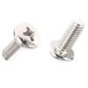 bnafes 55Pcs VESA Computer TV LCD Monitor Stand Bracket Mounting Screw M4x12mm view 2
