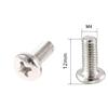 bnafes 55Pcs VESA Computer TV LCD Monitor Stand Bracket Mounting Screw M4x12mm view 4