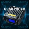 Radioddity DB25-G GMRS Mobile Radio, 25 Watts Two Way Radio Long Range, Quad Watch, GMRS Repeater Capable, with Dual Band Scanning Receiver, for Car Vehicle, Off Road, Overlanding Black view 4