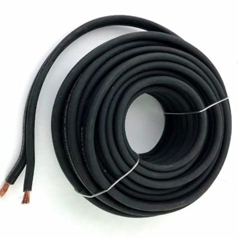 1 Pcs 100 FT Black Pure Copper Marine Car Audio Speaker Cable Wire 16 AWG True Gauge | #AA86DL
