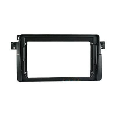 9 inch Car Radio Fascias Panel for BMW E46 1998-2005 Stereo Dash Frame