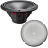 Rockford Fosgate P2D2-15 Punch 15" Dual 2-Ohm Subwoofer and a P2P3G-15 Stamped Mesh Grille Insert view 1