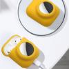 2 in 1 Protective Skin Case Compatible for Airpods for Airtag Case Combo Set, Silicone GPS Tracker Cover Holder, Soft Shock-Proof Anti-Scratch Anti-Lost view 4