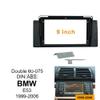 9 inch Car Radio Fascias Panel for BMW E53 1999-2006 Stereo Dash Frame view 2