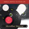 NUSWOR 2pcs Anti-Static Vinyl Record Cleaner & Protector Mat/Mitt - Soft Fiber LP Handler & Gripper for Turntable view 4