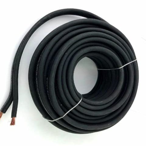1 Pcs 100 FT Black Pure Copper Marine Car Audio Speaker Cable Wire 12 AWG True Gauge | #AA86DL