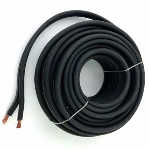 1 Pcs 100 FT Black Pure Copper Marine Car Audio Speaker Cable Wire 10 AWG True Gauge | #AA86DL