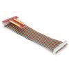 2Pcs Red Expansion Board, 40Pin Ribbon Cable Fit Assembled T Type GPIO Adapter, for Raspberry Pi 2B/3B/3B+ view 4