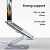 Adjustable Laptop Stand for Desk, Laptop Stand Ergonomic Keyboard Tray Computer Holder Aluminium Alloy Notebook Stand with Cooling Fan Compatible with Most Laptops Under 17 Inches view 3
