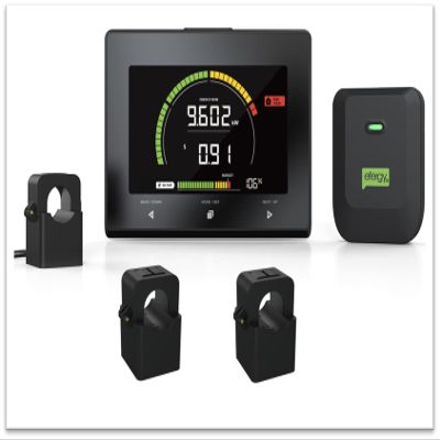 E-Max Display Kit - 3 Phase No Wi-Fi Required. Easy Install. Download Data from Monitor
