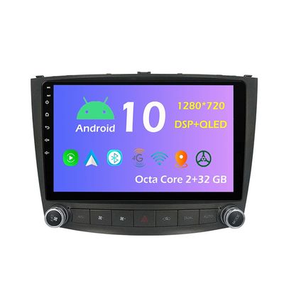 10.1'' Android 10.0 Car Radio Stereo Fit for Lexus IS250 IS200 IS220 IS300 2006-2012 Head Unit GPS Navigation Carplay 4G WiFi Bluetooth