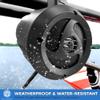 2-Way Waterproof Bluetooth Off-Road Speakers - 4 inch 900W Active Passive Marine Grade Wakeboard Tower Speakers System w/AUX, Full Range Outdoor Stereo Speaker for ATV/UTV Jeep Boat - Pyle PLUTV40BTA view 2