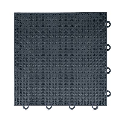 IncStores 5/8 Inch Thick ProGame Outdoor Basketball Court Flooring | Build The Ultimate Space for Basketball, Tennis, and More with Weatherproof Plastic Floor Tiles | 40 Tiles, Graphite